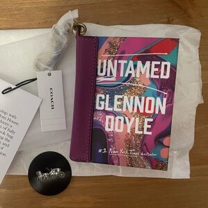 Coach Untamed By Glennon Doyle Book Bag Charm